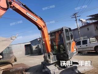 山东-烟台市二手斗山DX55-9C挖掘机实拍照片