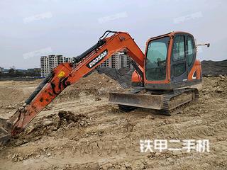 四川-绵阳市二手斗山DX75-9C PLUS挖掘机实拍照片