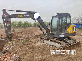 安徽-阜阳市二手沃尔沃EC55D挖掘机实拍照片