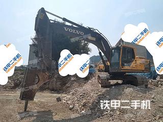 沃爾沃EC210B挖掘機實拍圖片