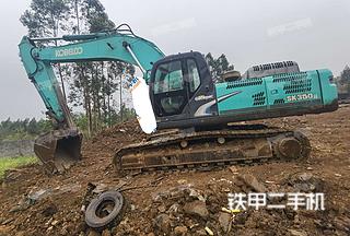 柳州神钢SK350LC-8挖掘机实拍图片