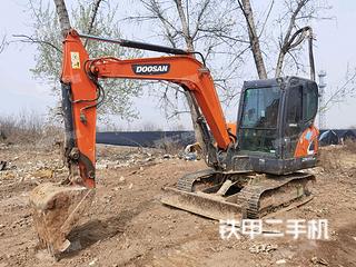 陕西-西安市二手斗山DX55-9C挖掘机实拍照片