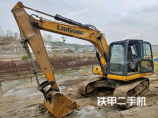 柳工CLG915E挖掘機實拍圖片
