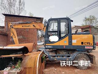 新源XYC75W-9挖掘機實拍圖片
