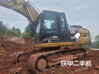 四川-达州市二手卡特彼勒320D2GC挖掘机实拍照片