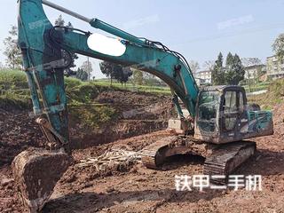四川-广安市二手神钢SK250-8挖掘机实拍照片