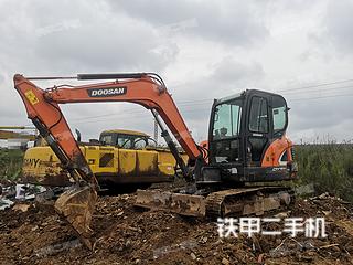 广西-南宁市二手斗山DX55-9C挖掘机实拍照片