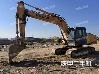 江苏-盐城市二手现代R215-7C挖掘机实拍照片
