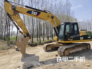 河南-商丘市二手卡特彼勒323DL挖掘机实拍照片