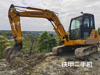 四川-德阳市二手龙工LG6060挖掘机实拍照片
