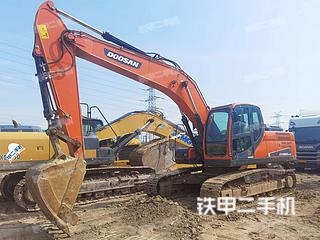 河南-开封市二手斗山DX220LC-9C挖掘机实拍照片