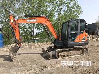 山东-淄博市二手斗山DX55-9C挖掘机实拍照片
