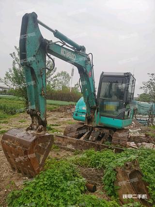 陕西-汉中市二手神钢SK60-8挖掘机实拍照片