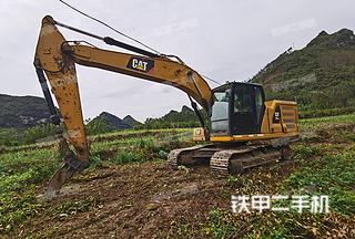 广西-来宾市二手卡特彼勒320GC挖掘机实拍照片