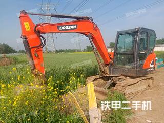 安徽-淮南市二手斗山DX55-9C挖掘机实拍照片