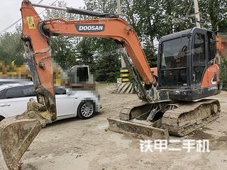 山东-烟台市二手斗山DX55-9C挖掘机实拍照片