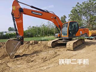 河南-鹤壁市二手斗山DX220LC-9C挖掘机实拍照片
