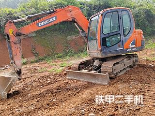 湖南-邵阳市二手斗山DX75-9C挖掘机实拍照片