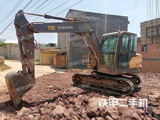云南-曲靖市二手沃尔沃EC80D挖掘机实拍照片