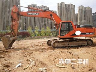 山东-烟台市二手斗山DH300LC-7挖掘机实拍照片