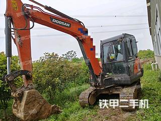 江苏-镇江市二手斗山DX55-9C挖掘机实拍照片