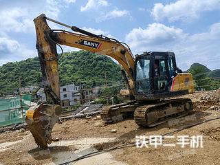 贵州-贵阳市二手三一重工SY135C挖掘机实拍照片