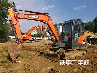 安徽-合肥市二手斗山DX55-9C挖掘机实拍照片