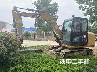 卡特彼勒306E2小型液壓挖掘機實拍圖片