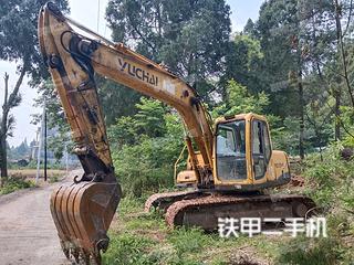 玉柴YC135-8挖掘機實拍圖片