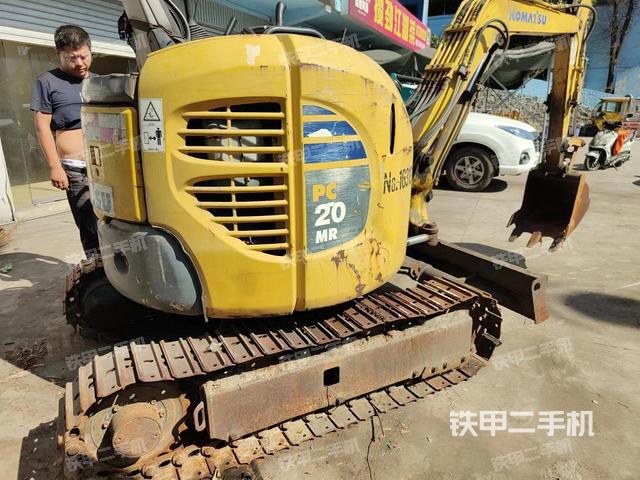 小松PC20MR-2挖掘机的设备实拍-第2张实拍照片