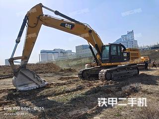 广州卡特彼勒349D2L液压挖掘机实拍图片