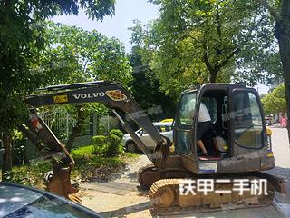 沃爾沃EC55D挖掘機實拍圖片