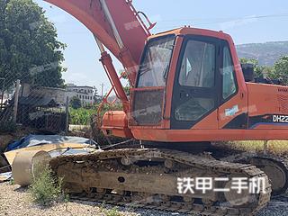 青島斗山DH215-7挖掘機實拍圖片
