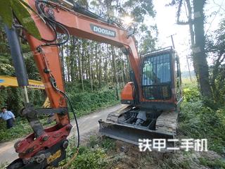 广西-北海市二手斗山DX75-9C PLUS挖掘机实拍照片