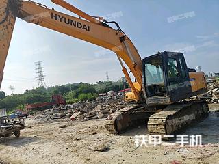 江苏-镇江市二手现代R215-7挖掘机实拍照片