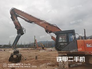 浙江-绍兴市二手日立ZX450H打桩机实拍照片