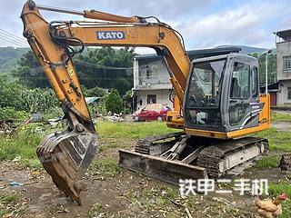 广西-柳州市二手加藤HD308R挖掘机实拍照片