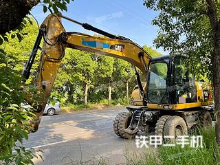 安徽-芜湖市二手卡特彼勒M315D2挖掘机实拍照片