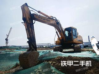 山东-菏泽市二手现代R215-7C挖掘机实拍照片