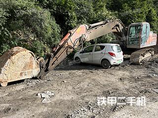 甘肃-庆阳市二手斗山DX220LC-9C挖掘机实拍照片