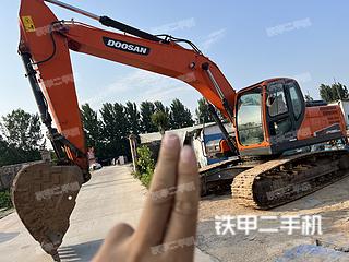 河南-洛阳市二手斗山DX220LC-9C挖掘机实拍照片