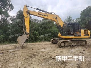 广州柳工CLG920E挖掘机实拍图片