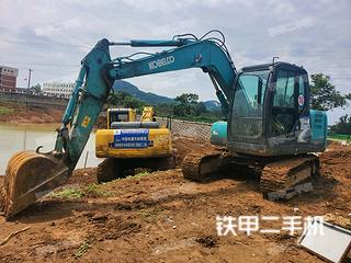 安徽-安庆市二手神钢SK75-8挖掘机实拍照片