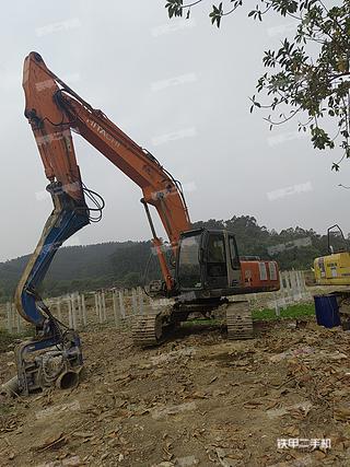 云南-曲靖市二手日立ZX240-3G挖掘机实拍照片