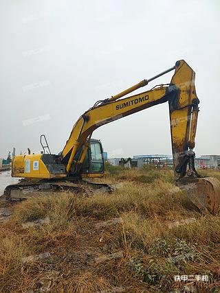 浙江-台州市二手住友SH210-5挖掘机实拍照片