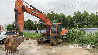 河南-郑州市二手斗山DX215-9C挖掘机实拍照片