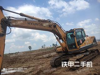 河南-周口市二手现代R215-9C挖掘机实拍照片