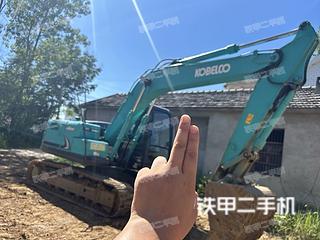 安徽-六安市二手神钢SK140LC-8挖掘机实拍照片