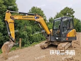 安徽-六安市二手柳工CLG906E挖掘机实拍照片
