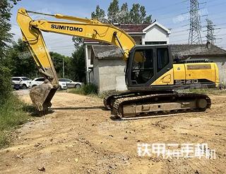 安徽-六安市二手住友SH210-6挖掘机实拍照片